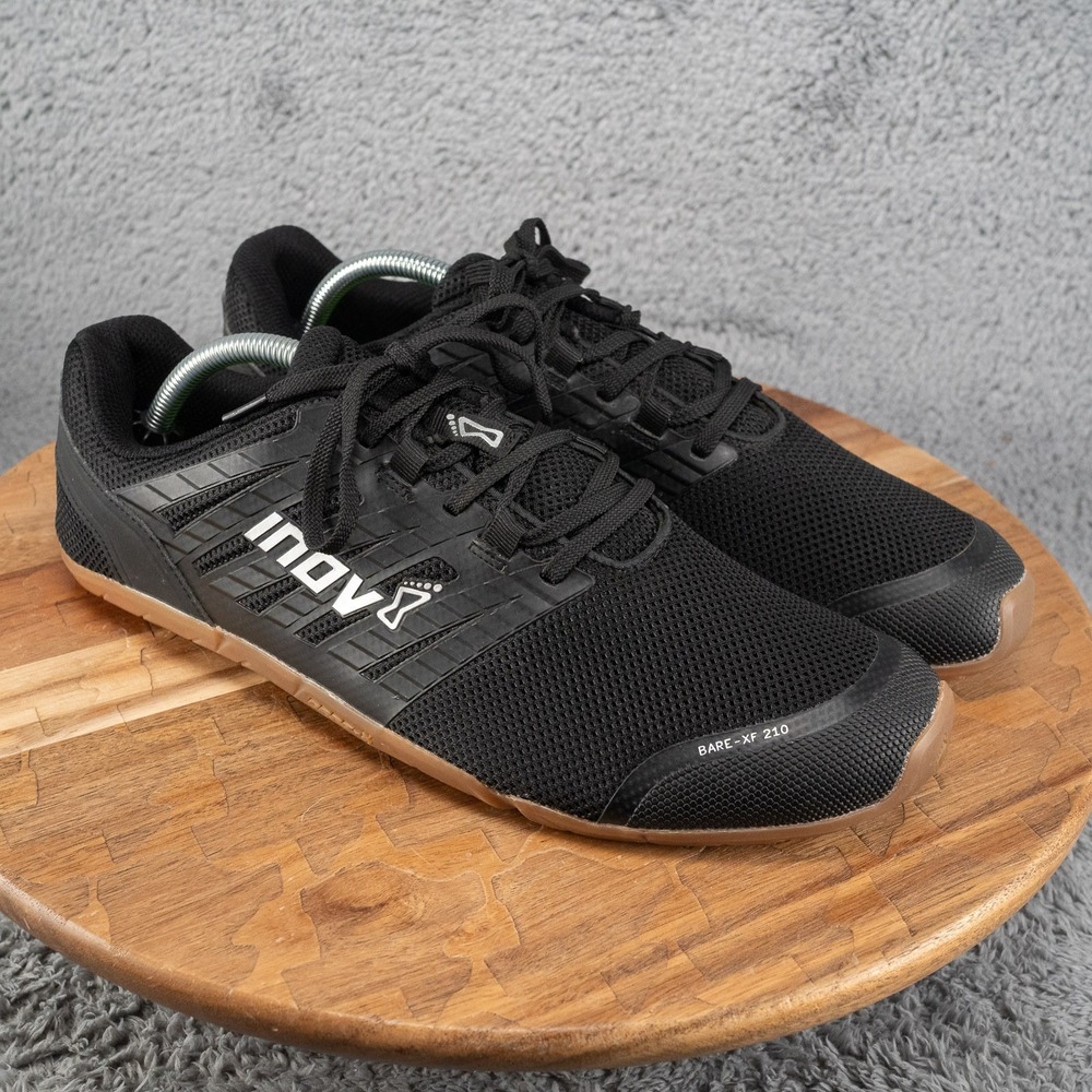 Inov-8 Men's Bare-xf 210 V3 Sneaker, Black/Gum, 10 M -‎ Used